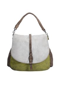 Caterina Lucchi, Damen City Rucksack, Mokka / Oliv / Weiß