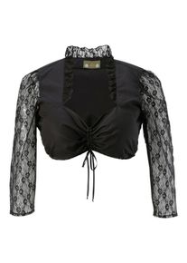 Love Nature, Damen Dirndlbluse, Schwarz