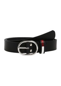 Tommy Jeans, Damen 'TJW FLAG INLAY BELT 3.0', Schwarz