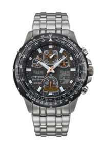 Citizen, Herren Funkchronograph 'JY0020-64E', Schwarz / Silber