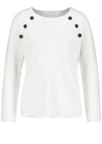 Gerry Weber, Damen Pullover, Wei&szlig;