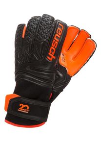Reusch, Herren Prisma Pro G3 Duo Blackhole Torwarthandschuh , Dunkelorange / Schwarz