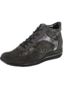 Waldläufer WALDLÄUFER, Damen Stiefeletten, Grau / Silbergrau / Dunkelgrau