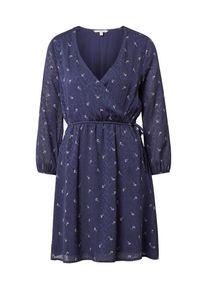 Tom Tailor Denim, Damen Kleid, Marine / Limette / Hellrot