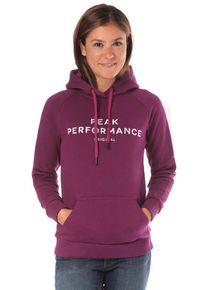 Peak Performance, Damen Logo Kapuzenpullover, Cyclam