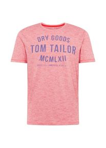 Tom Tailor, Herren T-Shirt, Rot