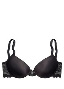 Lascana, Damen Push-up-BH, Schwarz