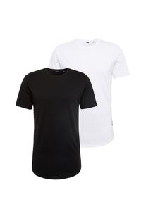 Only & Sons Only & Sons, Herren Shirts 'onsMATT LONGY SS TEE 2-PACK', Schwarz / Weiß