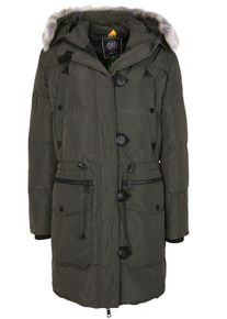 Blonde No.8 BLONDE No. 8, Damen Daunenparka 'AVA 316', Grau / Dunkelgrün