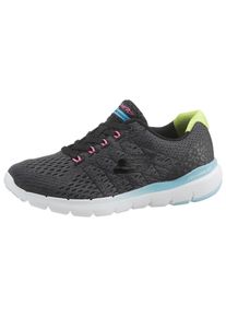 Skechers, Damen Sneaker 'Flex Appeal 3.0', Hellblau / Hellgrün / Pink / Schwarz