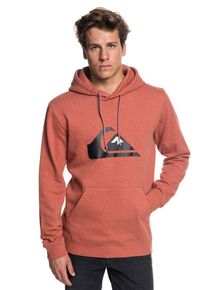Quiksilver, Herren Kapuzenpullover, Pastellrot / Schwarz