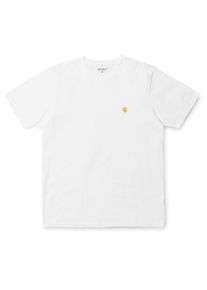 Carhartt Work In Progress Carhartt WIP, Herren Chase T-Shirt, Weiß