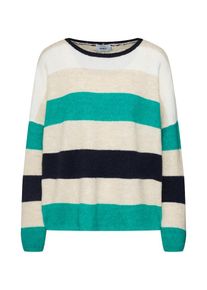 Only, Damen Pullover 'JOSIE', Beige / Grün / Weiß