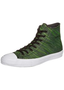 Converse, Herren Chuck Taylor All Star II High Sneaker, Dunkelgrün / Schwarz