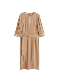 Mango, Damen Kleid 'Julia', Hellbraun