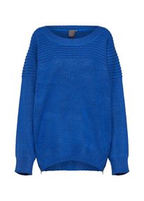 Ichi, Damen Pullover 'HUBBLE LS', Blau