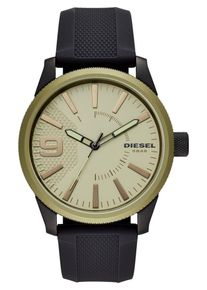 Diesel, Herren Uhr, Zitronengelb / Schwarz
