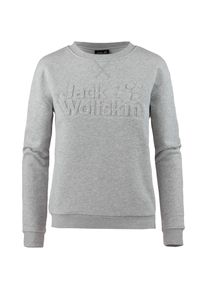 Jack Wolfskin, Damen Sweatshirt, Graumeliert