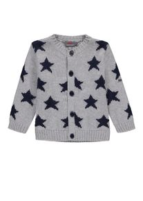 Kanz, M&auml;dchen Strickjacke, Navy / Grau