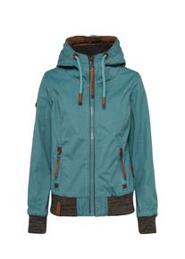 Naketano, Damen Jacke 'Not Made For Defeat', Türkis