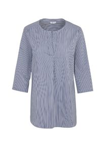 Seidensticker, Damen Bluse 'Schwarze Rose', Blau / Wei&szlig;