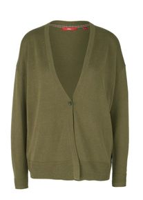 s.Oliver RED LABEL, Damen Cardigan, Oliv