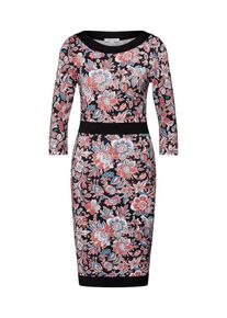 ABOUT YOU, Damen Kleid 'Isabella Dress', Blau / Rot / Schwarz
