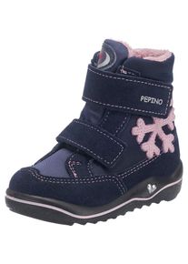Pepino, M&auml;dchen Winterstiefel, Blau / Hellpink
