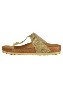 Birkenstock, Damen Zehentrenner 'Gizeh', Gold