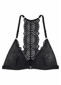 Petite Fleur, Damen Bralette-BH, Schwarz