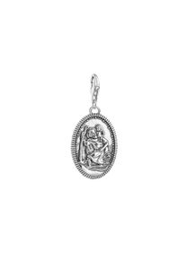 Thomas Sabo, Damen Geschwärzter Charm-Anhänger 'St. Christopherus', Silber