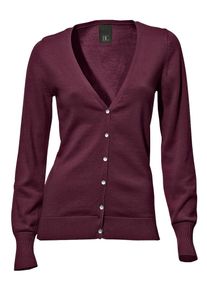 Heine, Damen Strickjacke, Bordeaux