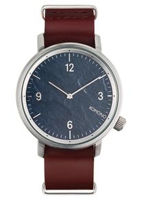 Komono, Herren Uhr 'Magnus II KOMW1942', Himmelblau / Kastanienbraun / Silber
