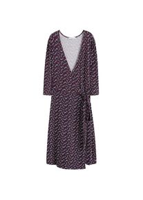 Violeta by Mango, Damen Kleid 'Lovek', Royalblau / Weinrot