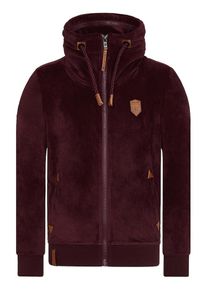 Naketano, Herren Sweatjacke 'Ivic Mack', Beere