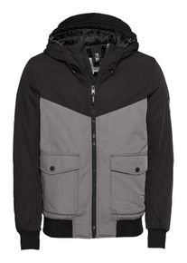 Tom Tailor Denim, Herren Jacke, Grau / Schwarz