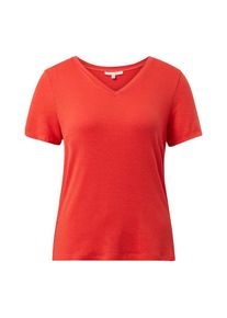 Tom Tailor Denim, Damen T-Shirt, Hellrot