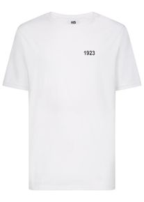 H.I.S. HIS JEANS, Herren T-Shirt, Weiß
