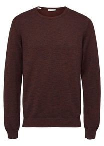 Selected Homme, Herren Strickpullover, Kastanienbraun