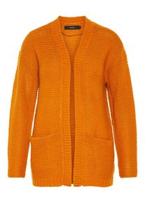V&eacute;ro Moda VERO MODA, Damen Cardigan, Dunkelorange