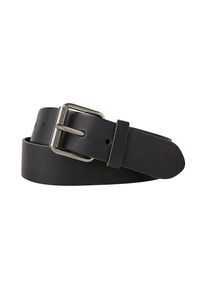 Tom Tailor Denim, Herren Lederg&uuml;rtel, Schwarz