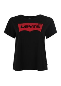 LEVI'S® PLUS Levi's Plus, Damen Shirt 'PL PERFECT TEE', Karminrot / Schwarz