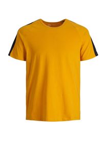 Jack & Jones JACK & JONES, Herren T-Shirt, Orange / Schwarz