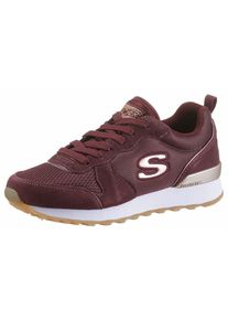 Skechers, Damen Sneaker Low 'Goldn gurl', Burgunder