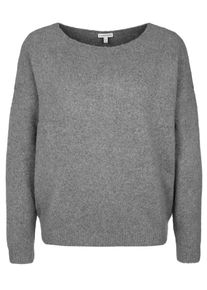 Better Rich, Damen Pullover 'Crew Ballon', Graumeliert