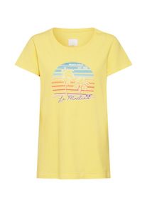 La Martina, Damen Shirts 'WOMAN T-SHIRT S/SL STRETCH COT', Gelb