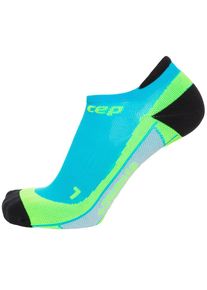 CEP, Herren Laufsocken 'No Show Socks', T&uuml;rkis / Gr&uuml;n / Schwarz