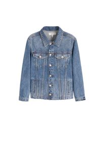 Mango, Damen Jacke 'Maca', Blue Denim