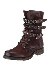 A.S.98, Damen Stiefeletten, Burgunder