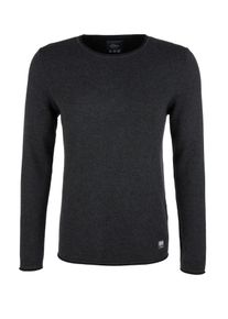 s.Oliver RED LABEL, Herren Strickpullover, Schwarzmeliert